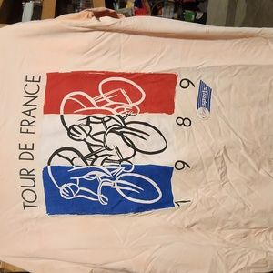1989 Tour de France cycling tshirt
